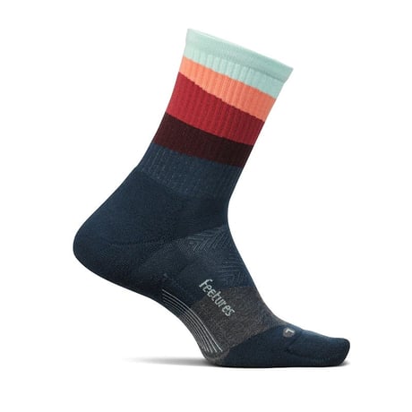 【Feetures】Trail Max Cushion Mini Crew (Ascent Navy)