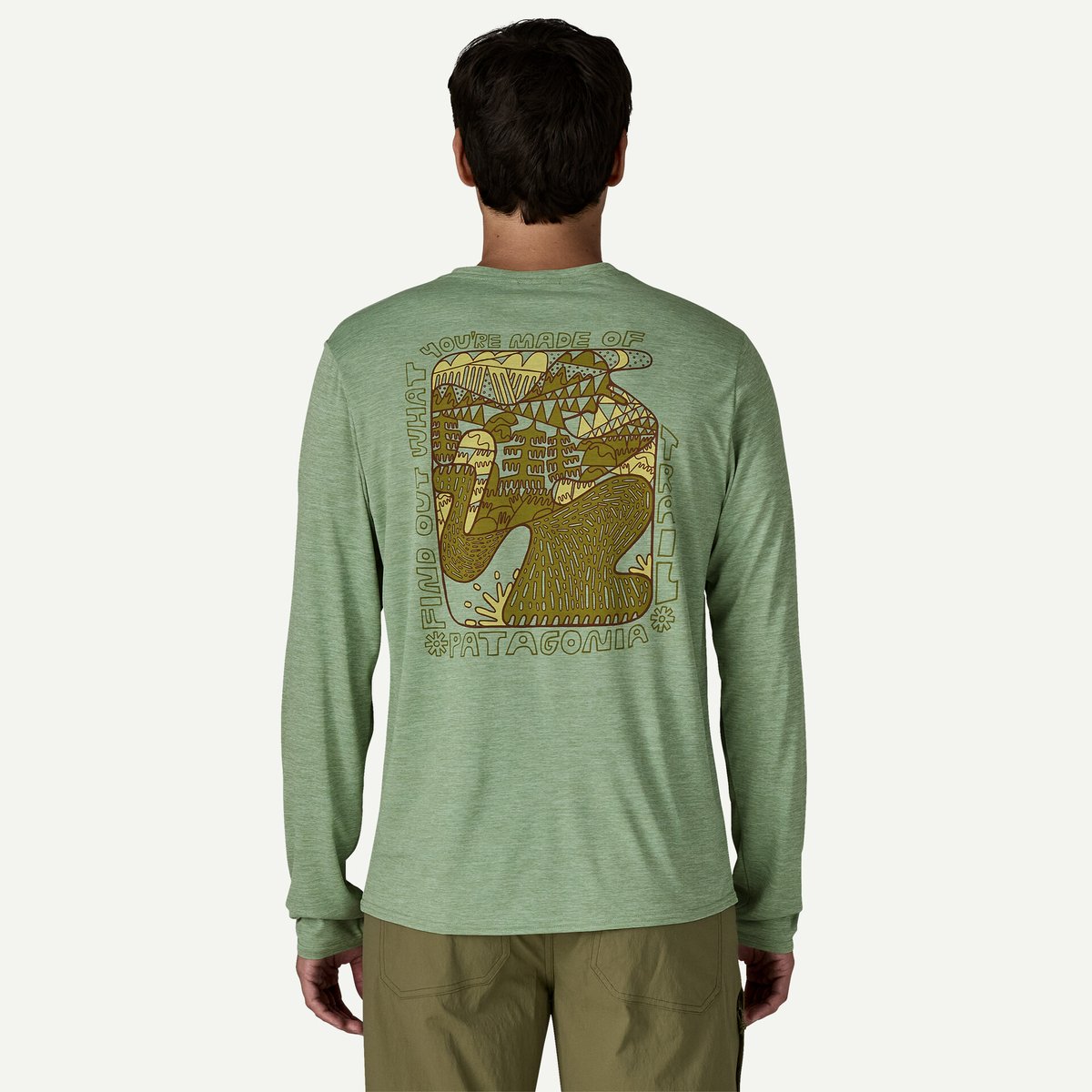 patagonia】メンズ ロングスリーブ キャプリーン クール