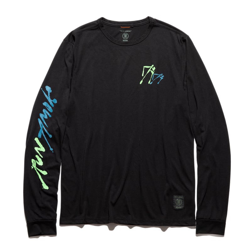 ロアークランアモック ROARK RUN AMOK MATHIS Lサイズ ROARK -RUN AMOK-】MATHIS LS (Black Fjord) | ATC