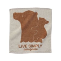【patagonia】Imabari Face Towel - Baby Bear -
