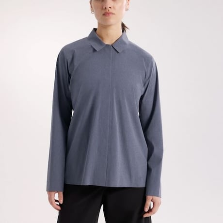 【ARC'TERYX】 オリア ロングスリーブ シャツ ウィメンズ / Olia Shirt LS Women's (Dk Stratus)