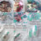 大容量!【第二弾限定3色セット】Flake lamé(Aqua beige/ Planet pink/ Nebula green)