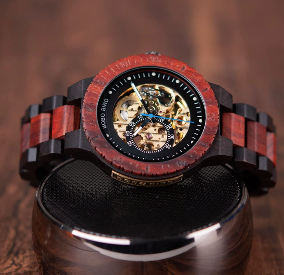 BOBO BIRD 自動巻きウッド腕時計　木製腕時計　並行輸入　時計　R05-2 Best Automatic Mechanical Wood Watches for Men R05-2 | BOBO BIRD