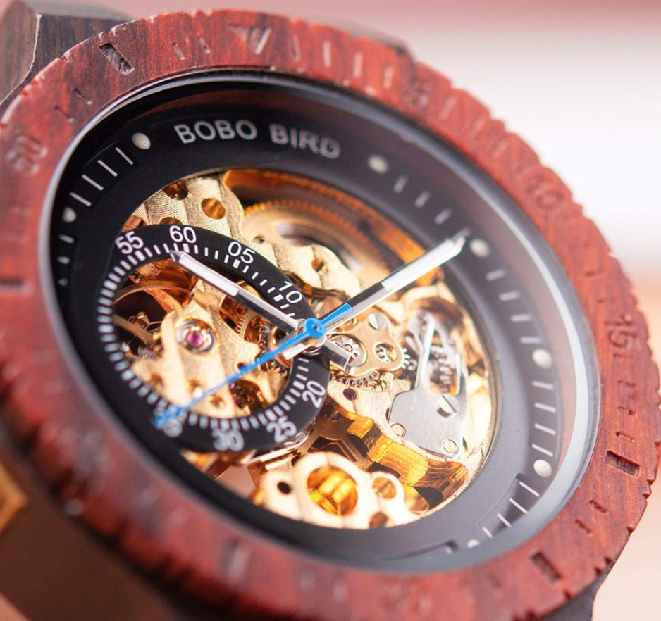 BOBO BIRD 自動巻きウッド腕時計　木製腕時計　並行輸入　時計　R05-2 BOBO BIRD 自動巻きウッド腕時計 木製腕時計 並行輸入 時計 R05