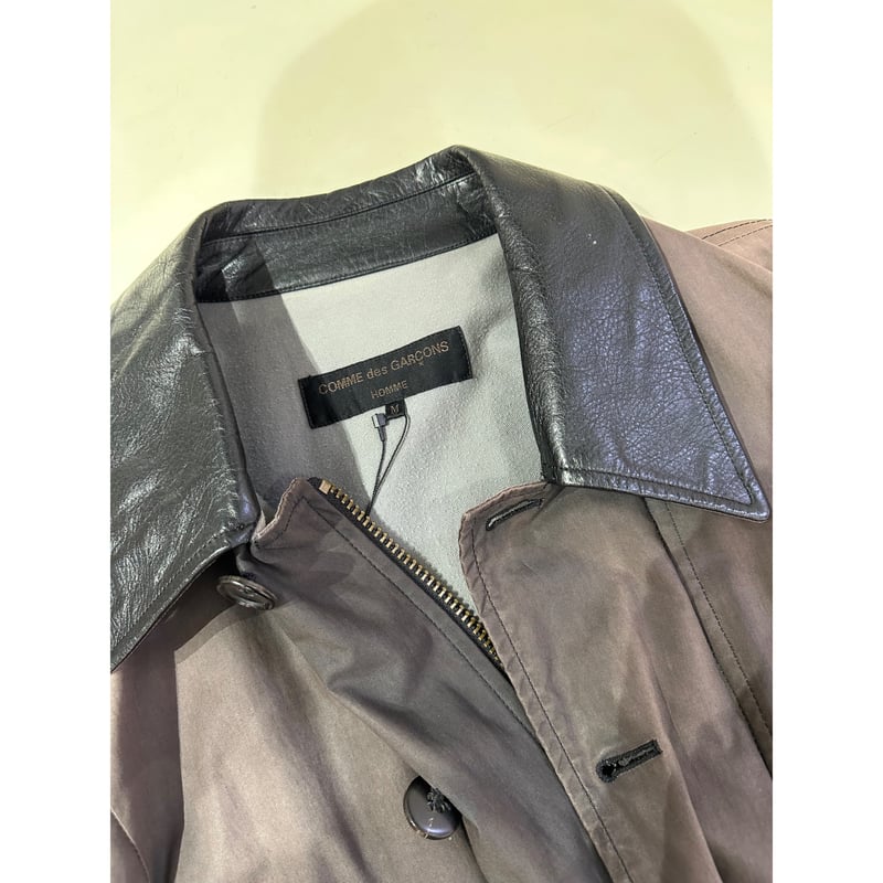 Comme des garcons store quilted jacket leather