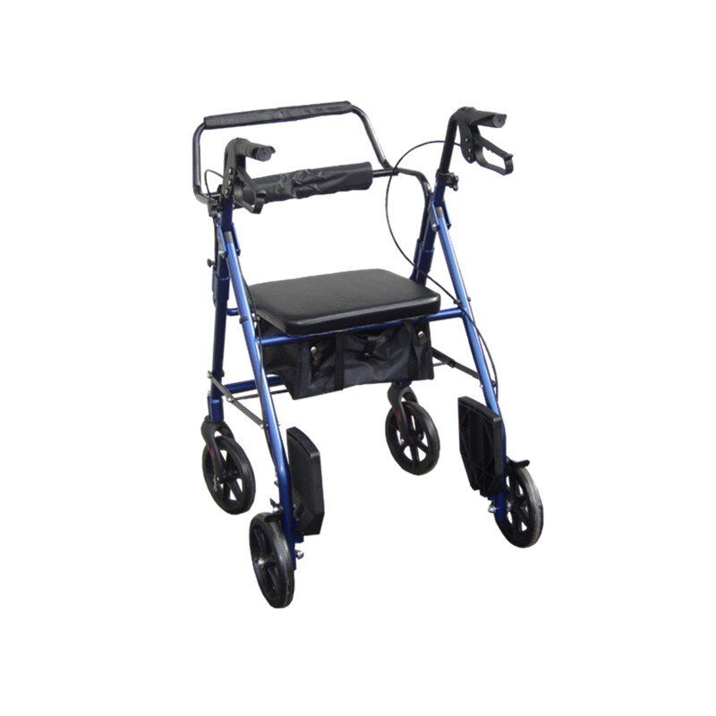 歩行器付車椅子 コスモウォーカ(歩行補助車) 車椅子(車いす/車イス） 折りたたみ式