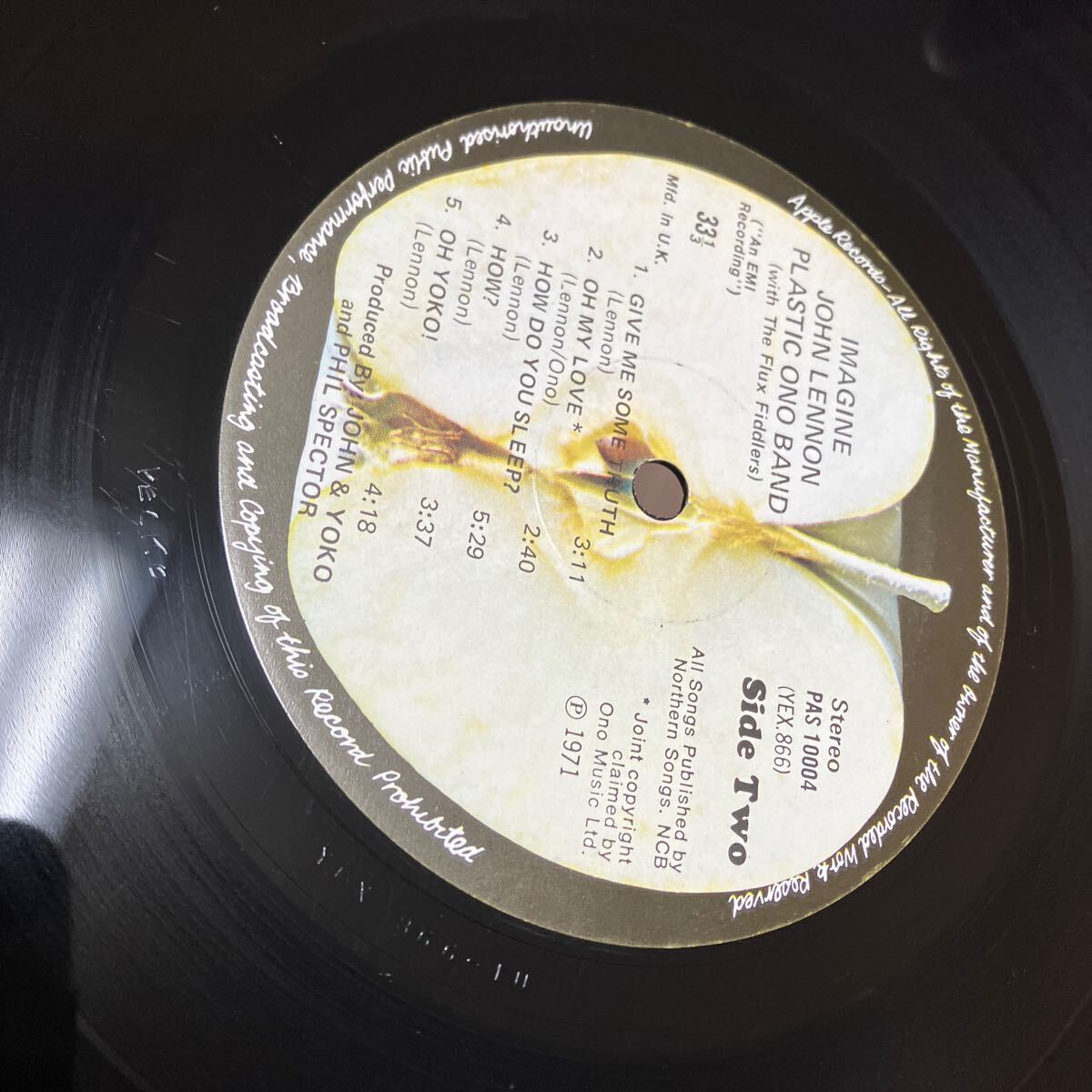 必ず注文前にDMください！ 【John Lennon/IMAGINE】 イギリス盤