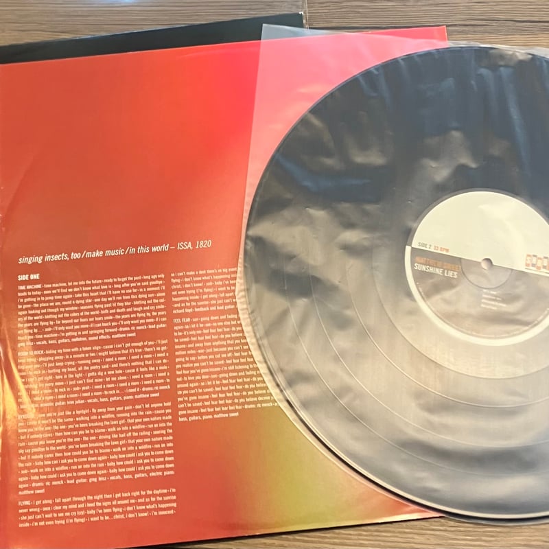 Matthew Sweet Sunshine Lies | 32102 Records & Cafe
