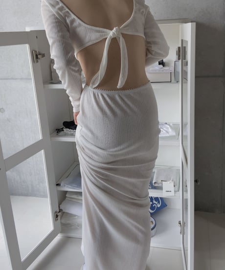 Ally Pointelle Skirt