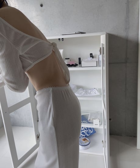 Ally Pointelle Crop
