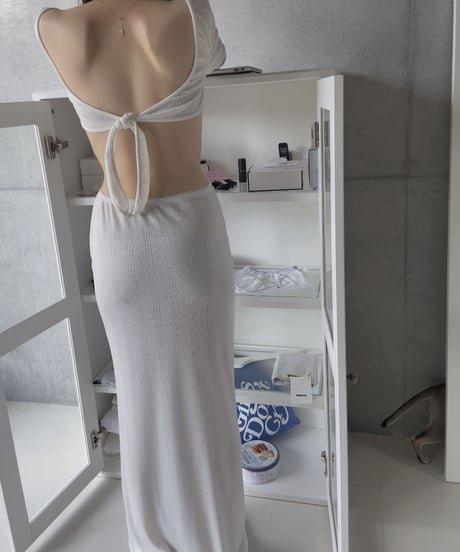 Ally Pointelle Skirt