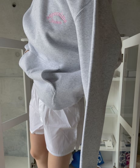 THE FOREVER SUPOOSIME HOODIE/GRY