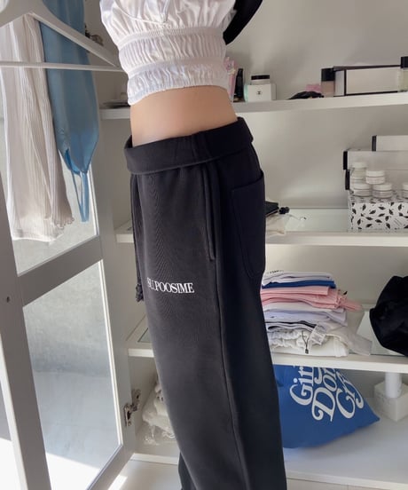 NEWLY CLASSIC SWEATPANTS/BLK