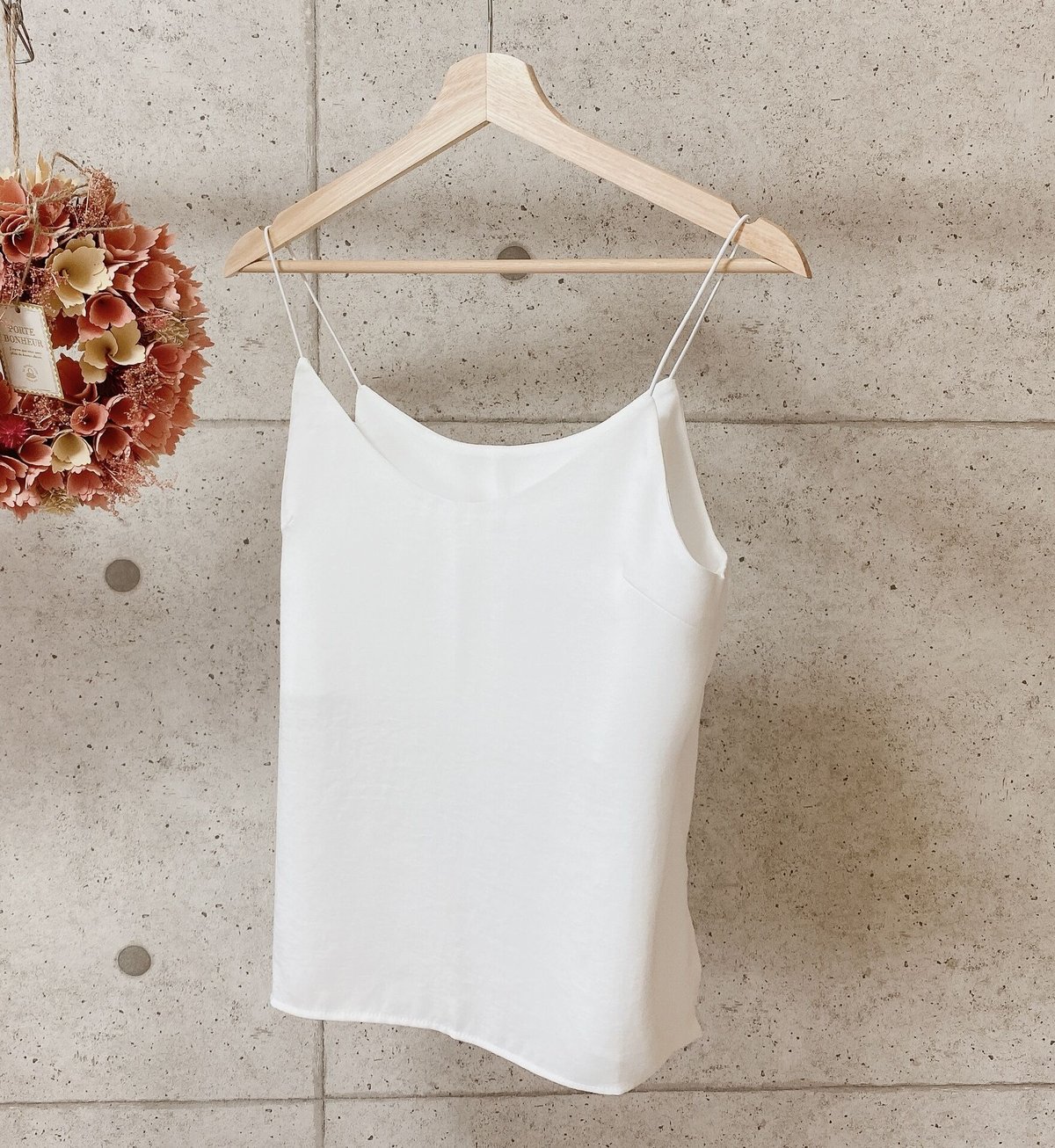 CLANE キャミソール アイボリー サイズ2 THIN CORD CAMISOLE｜TOPS(トップス)｜CLANE OFFICIAL ONLINE STORE