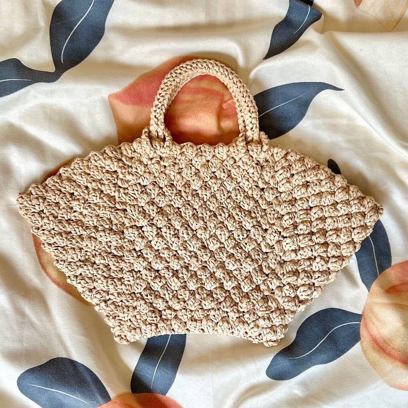 編み図】ピクニックバッグ | philknit