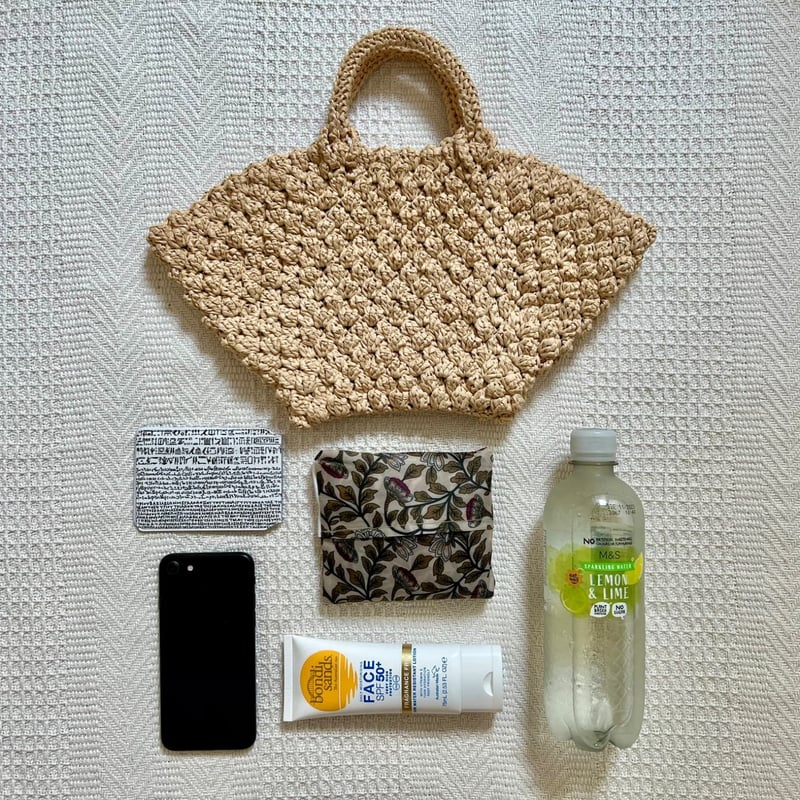 編み図】ピクニックバッグ | philknit