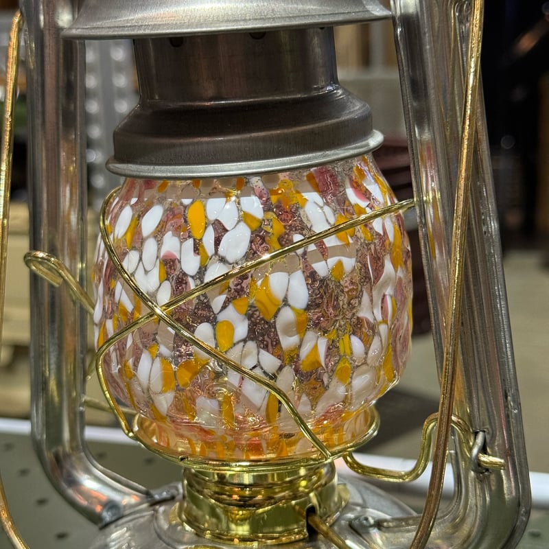 琉球ガラス　デイツ78用ランタングローブ　ホヤ 燈人オリジナル/琉球ガラス DIETZ78、76 フュアハンド276用