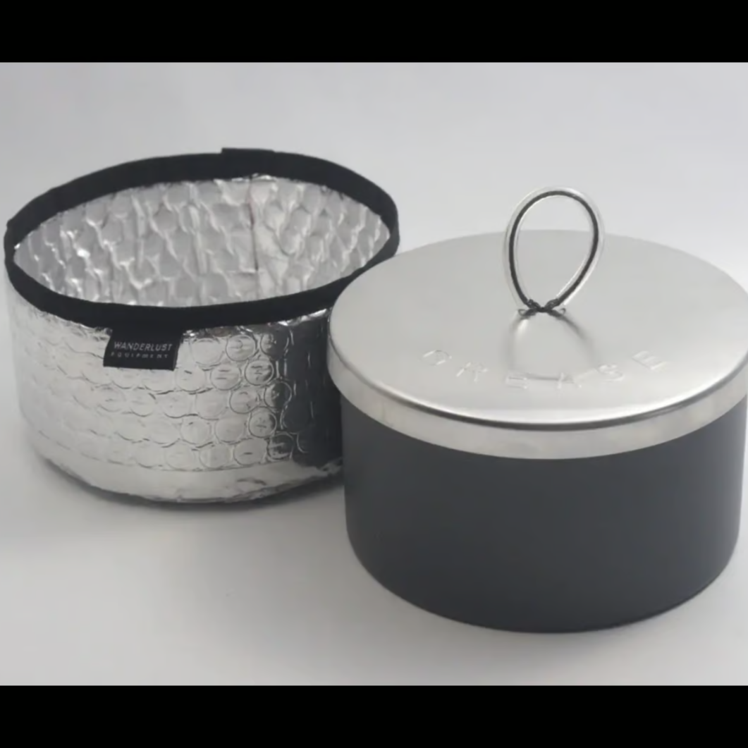 WANDERLUST EQUIPMENT/GREASE POT COZY KIT with S WANDERLUST EQUIPMENT/GREASE POT COZY KIT with S