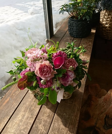 【青森市内お届け】Bouquet／Arrangement　Ｌsize