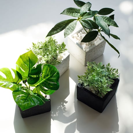 DiamondPlants　Short　シダ　次世代型インテリアグリーン　空気清浄効果　人工観葉植物
