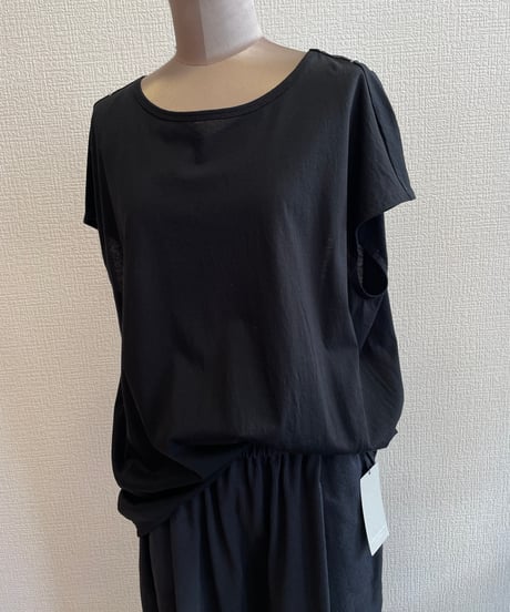 Audrey and John Wad / L6916 /スーピマコットントリミングTシャツ