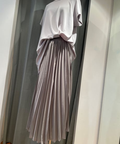 FLORENT / 2302F03002 / PLEATED LONG SKIRT