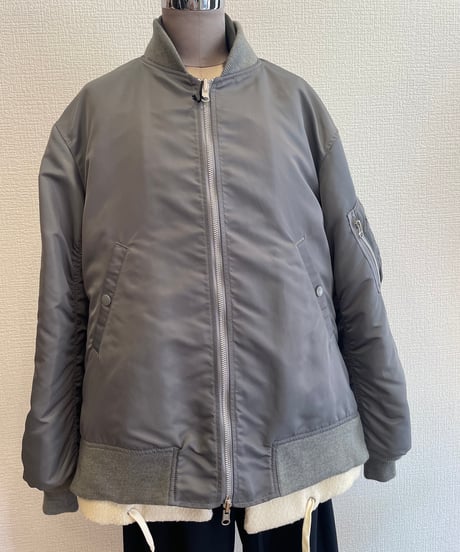 08sircus / S25AW-OT01 / MA-1 reversible×Boa