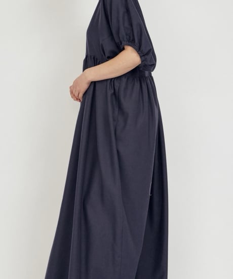FLORENT/2502F05001/ボリュームスリーブロングドレス
