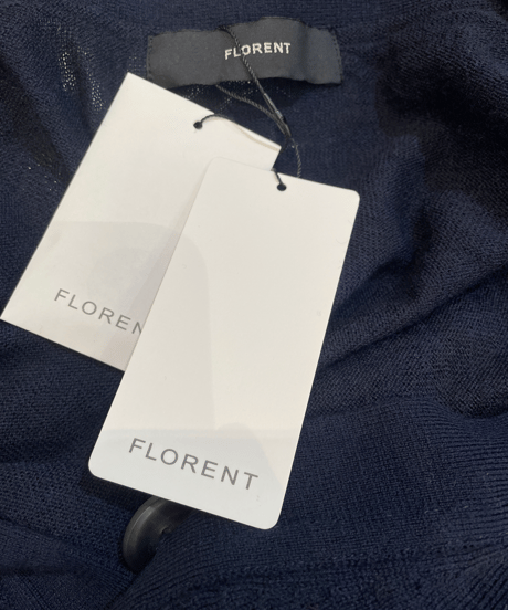 FLORENT / "2023 fall" / 2305F07001 / Super 140'S one button cardigan