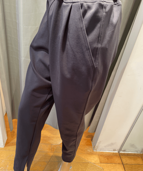 FLORENT / 2311F06005 / ツイルジャージインサイドスリットパンツ