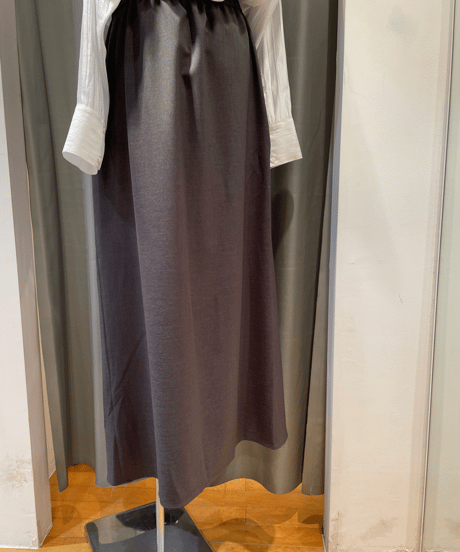FLORENT / 2308F03001 / OZAWA TWILL VERNO LONG SKIRT