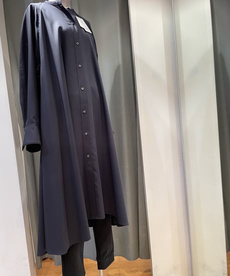 FLORENT / 2208F05001 /TWILL SHIRT DRESS