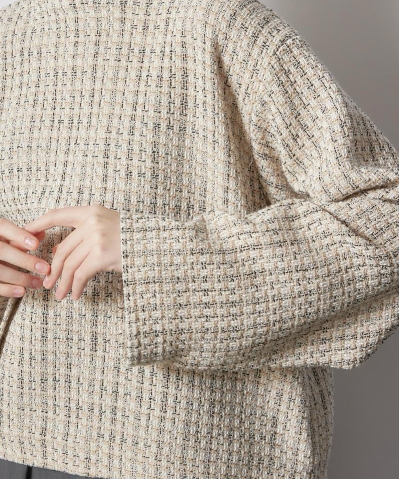 florent ツイードトップス 【公式通販】