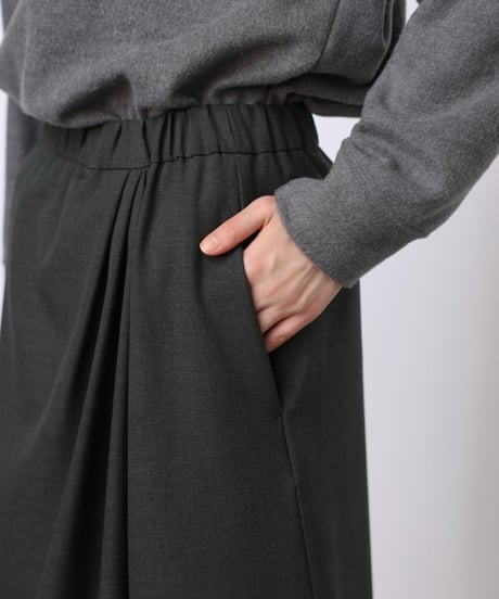 FLORENT / 2308F03001 / OZAWA TWILL VERNO LONG SKIRT