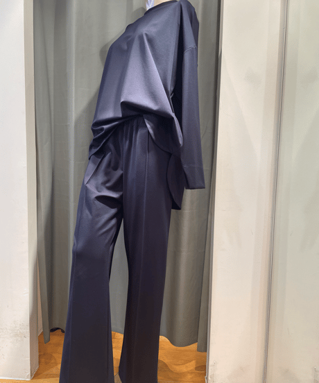 FLORENT / "2023 fall " / 2305F06005 / JERSEY WIDE-LEG PANTS