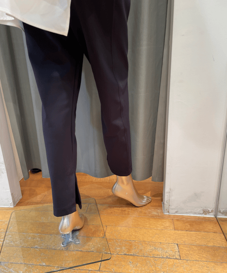 FLORENT / 2311F06005 / ツイルジャージインサイドスリットパンツ