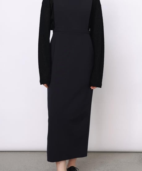 FLORENT / 2308F05001 / DOUBLE CLOTH JUMPER DRESS