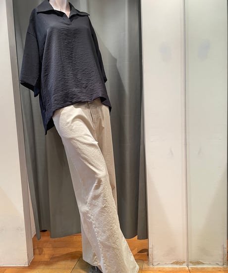 FLORENT/ 2505F01001/ スキッパーブラウス
