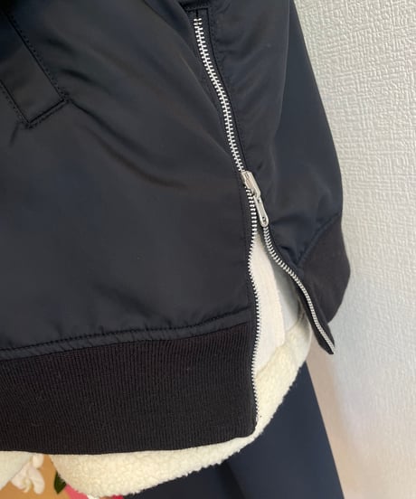 08sircus / S25AW-OT01 / MA-1 reversible×Boa