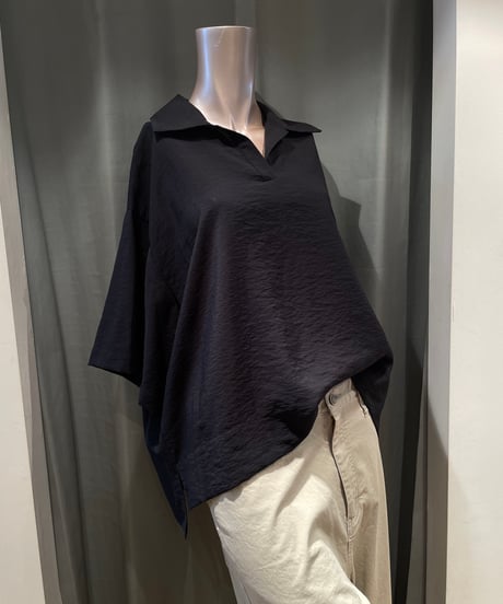 FLORENT/ 2505F01001/ スキッパーブラウス