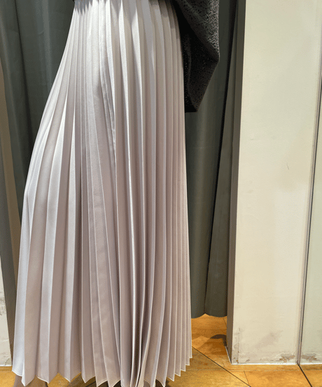 FLORENT / 2311F03005 / ストレッチプリーツスカート