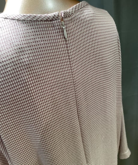 FLORENT / 1911F01009 / hound's tooth jacquard top