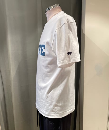 SCYE BASICS /5725-21701/コットンジャージーカレッジ T-シャツ(unisex)