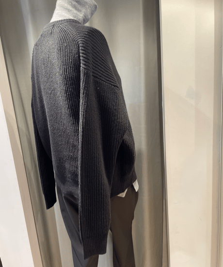 FLORENT / 2308F07002 / RIB KNIT CARDIGAN