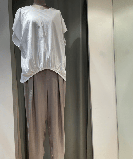 FLORENT / 2402F06010 /コットンショートスリーブプルオーバー