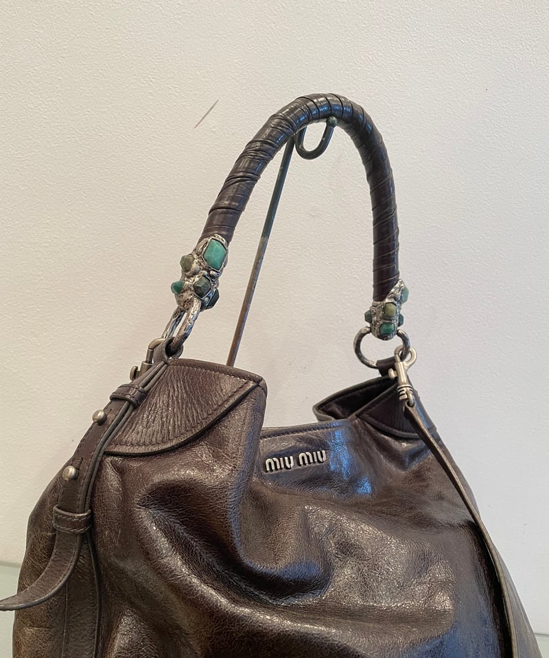 miu miu 2wayバッグ 楽天市場】ミュウ ミュウ Miu Miu 2wayショルダーバッグ 2way