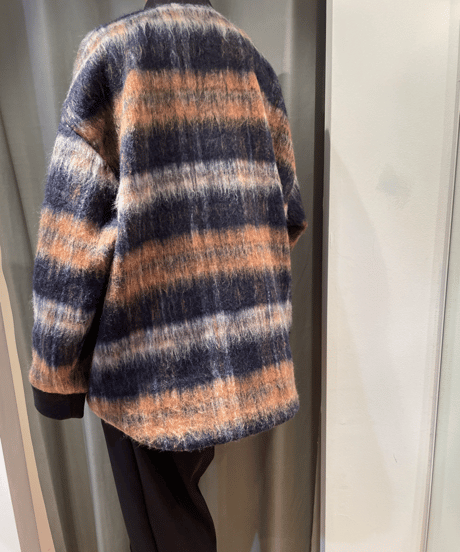 FLORENT / 2308F02003 / ECOLANA SHAGGY BLOUSON