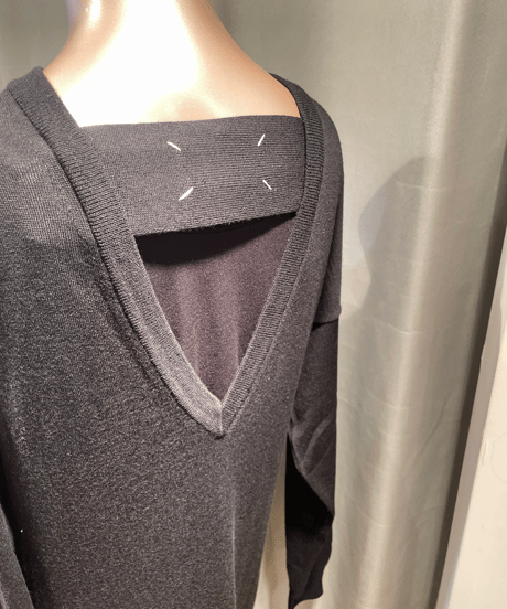 Maison Martin Margiela / 31CT0789 / high gauge  Knit dress <DEAD STOCK>