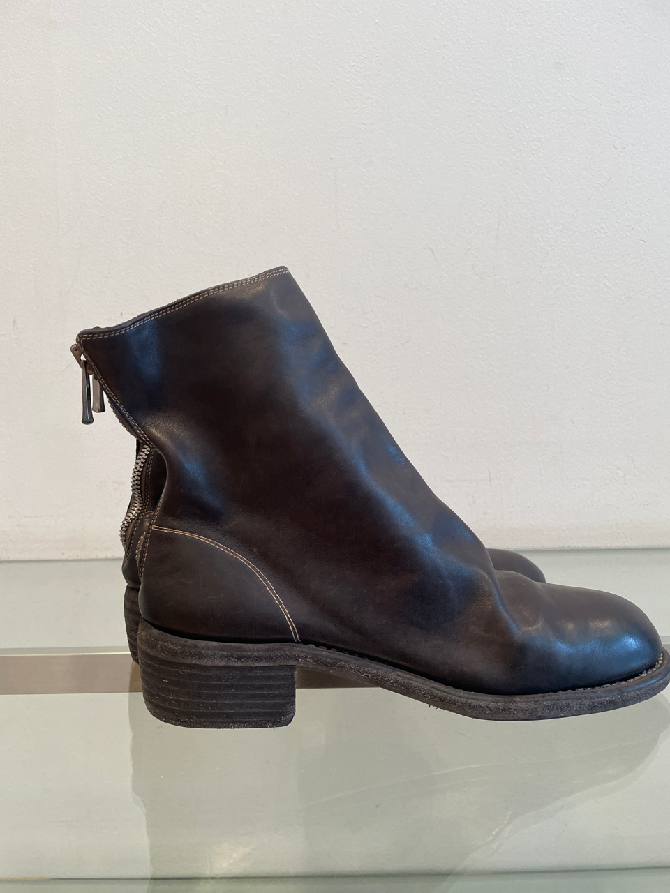 Guidi / 796 /Soft Horse Back Zip Boots | MAGN