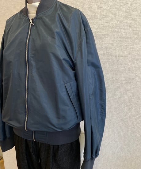 SCYE / 1126-61016 / Silk Nylon Parachute cloth Bomber Jacket/